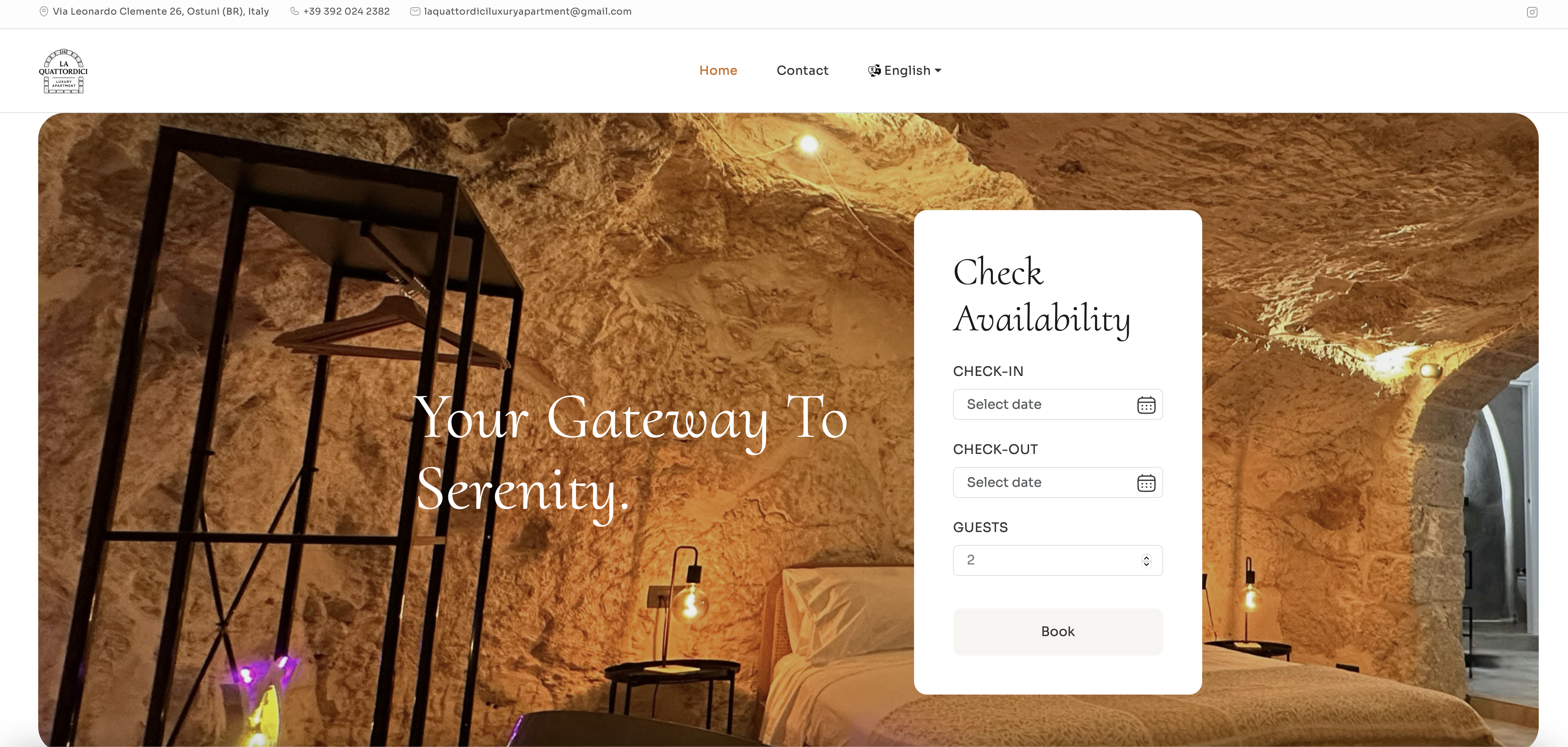 La Quattordici Luxury Apartment